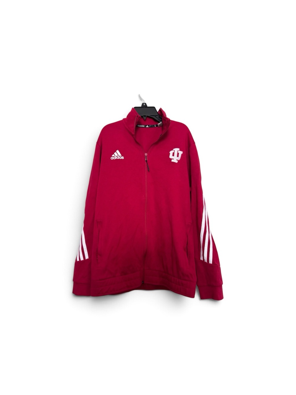 adidas Indiana University Red Full-Zip Jacket